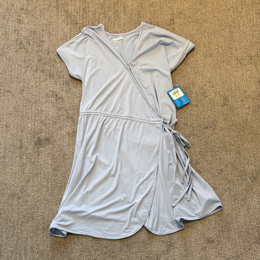 Columbia Asymmetrical Light Blue Dress
